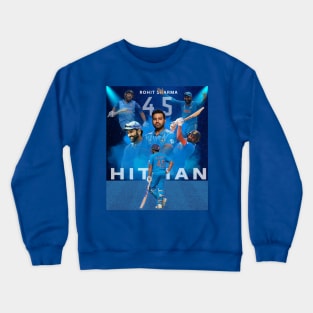 Rohit Sharma - Indian Cricket Team captain - Team India Crewneck Sweatshirt